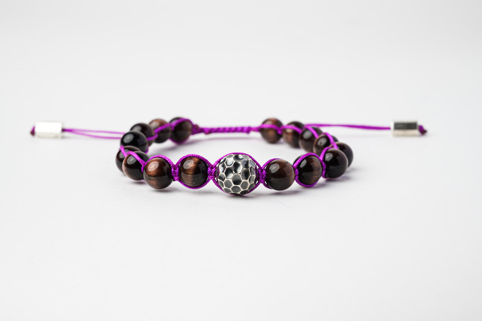 パワーストーン　イギリス Power stone bracelet (Tiger eye) – HORIZUMI SILVER JEWELRY