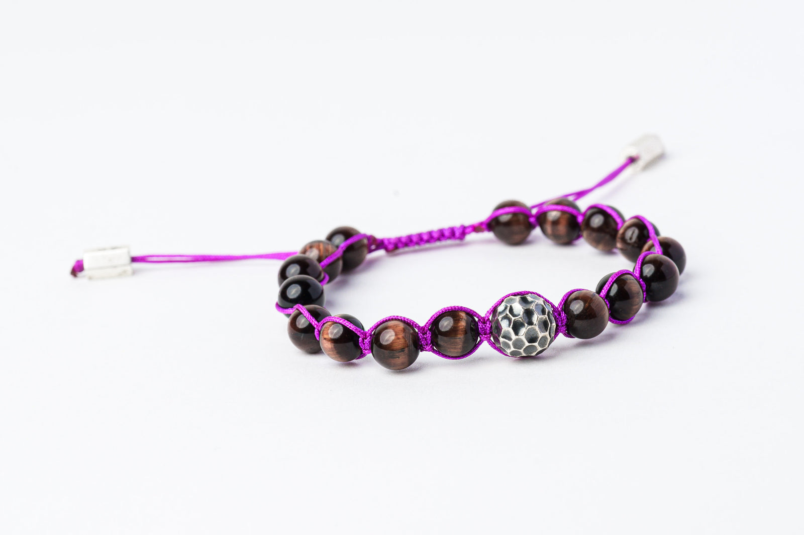 パワーストーン　イギリス Power stone bracelet (Tiger eye) – HORIZUMI SILVER JEWELRY